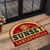 Sunset Sarsaparilla Door Mat