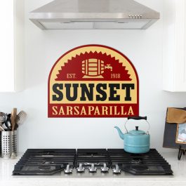 Sunset Sarsaparilla Metal Sign - Image 6