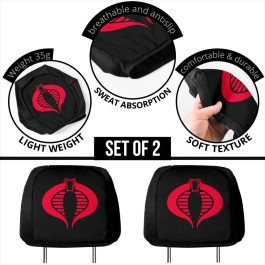 Cobra Command Headrest Covers - Image 5