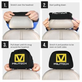 Militech Car Seat Headrest Covers - Image 6