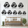 front_7_7b936e32-576a-4d41-9a74-03798af545d6 Brotherhood of NOD Sign - Black