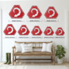 Brotherhood of NOD Sign - Red