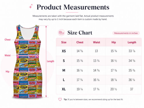 Idiocracy Dress Size Chart