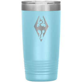 Skyrim Seal of Akatosh 20oz Tumbler - Image 4