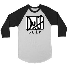 Duff Beer Raglan T-Shirt - Image 2