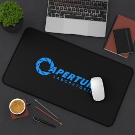 Aperture Laboratories Desk Mat - Blue - Image 1