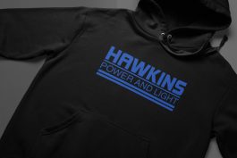 Hawkins Power And Light Hoodie - Image 1