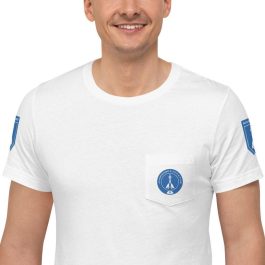 Andromeda Initiative Pocket & Sleeve T-Shirt - Image 1
