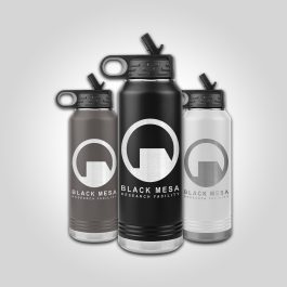 Black Mesa Flask - Image 1