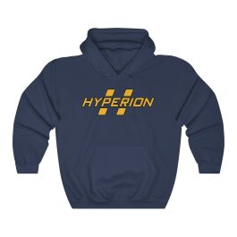 Hyperion Gold Logo Hoodie - Image 9