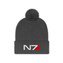 N7 Pom Pom Beanie - Image 6