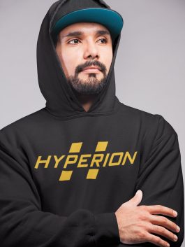 Hyperion Gold Logo Hoodie - Image 2