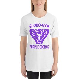 Globo Gym Purple Cobras T-Shirt - Image 9