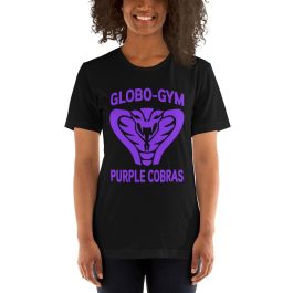 Globo Gym Purple Cobras T-Shirt - Image 7