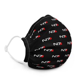 N7 Pattern Face Mask - Image 2