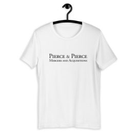 Pierce & Pierce – Mergers and Acquisitions T-Shirt - Image 6