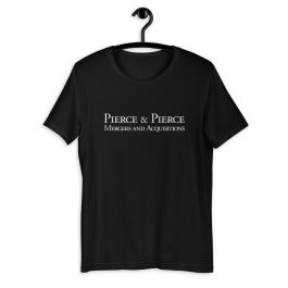 Pierce & Pierce – Mergers and Acquisitions T-Shirt - Image 2