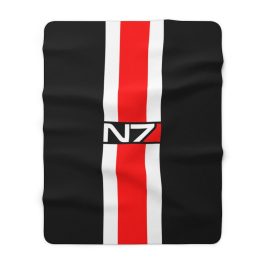 N7 Sherpa Fleece Blanket - Image 2