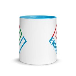 Enron Blue & White Mug - Image 5