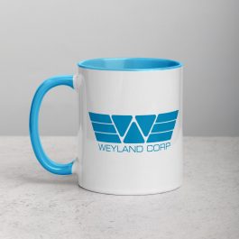 Weyland Corp Blue Mug - Image 3