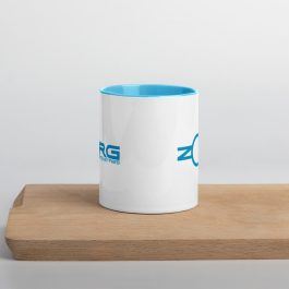 Zorg Industries Blue & White Mug - Image 5
