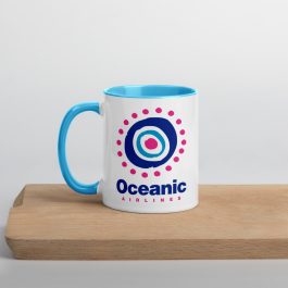 Oceanic Airlines Blue Accent Mug - Image 4