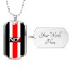 N7 Dog Tag and Chain