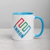Enron Blue & White Mug