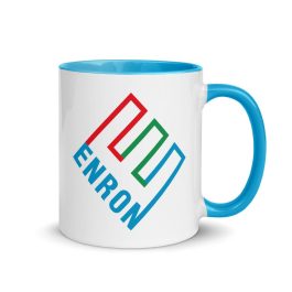 Enron Blue & White Mug - Image 6