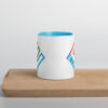 Enron Blue & White Mug