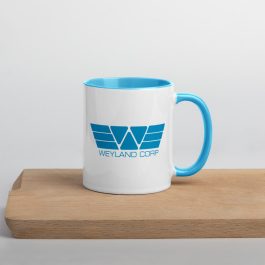 Weyland Corp Blue Mug - Image 6