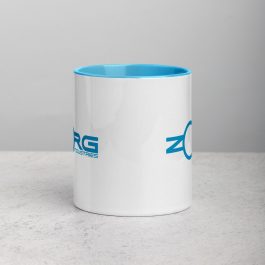 Zorg Industries Blue & White Mug - Image 8