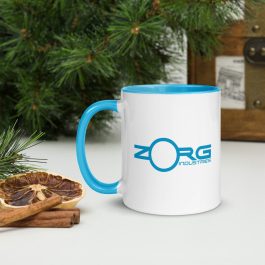 Zorg Industries Blue & White Mug - Image 10