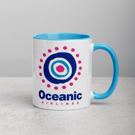 Oceanic Airlines Blue Accent Mug - Image 9