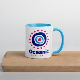 Oceanic Airlines Blue Accent Mug - Image 6