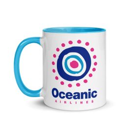 Oceanic Airlines Blue Accent Mug - Image 1