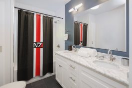 N7 Shower Curtain - Image 1