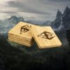 il_fullxfull.3088854468_34t5 Seal of Akatosh Bamboo Coasters (Set of 4)