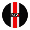 N7 Round Mouse Pad