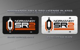 Normandy SR1 - SR2 License Plate - Image 4