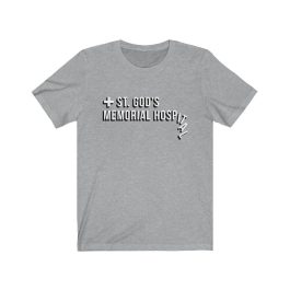 St. God's Memorial Hospital T-Shirt - Image 2