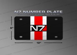 N7 Vanity Plate - Image 1