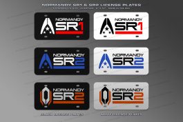 Normandy SR1 - SR2 License Plate - Image 1