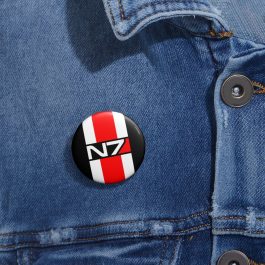 N7 Paragon Renegade Pin Button Set - Image 9