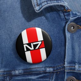 N7 Paragon Renegade Pin Button Set - Image 6