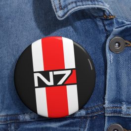 N7 Paragon Renegade Pin Button Set - Image 3
