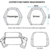Hyperion Car Seat Headrest Covers