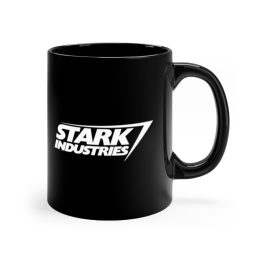 Black Stark Industries Mug - Image 3