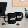 Black Stark Industries Mug