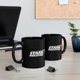 Black Stark Industries Mug - Image 5